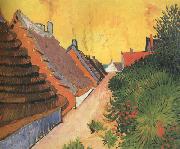 Vincent Van Gogh Street in Saintes-Maries (nn04) oil on canvas